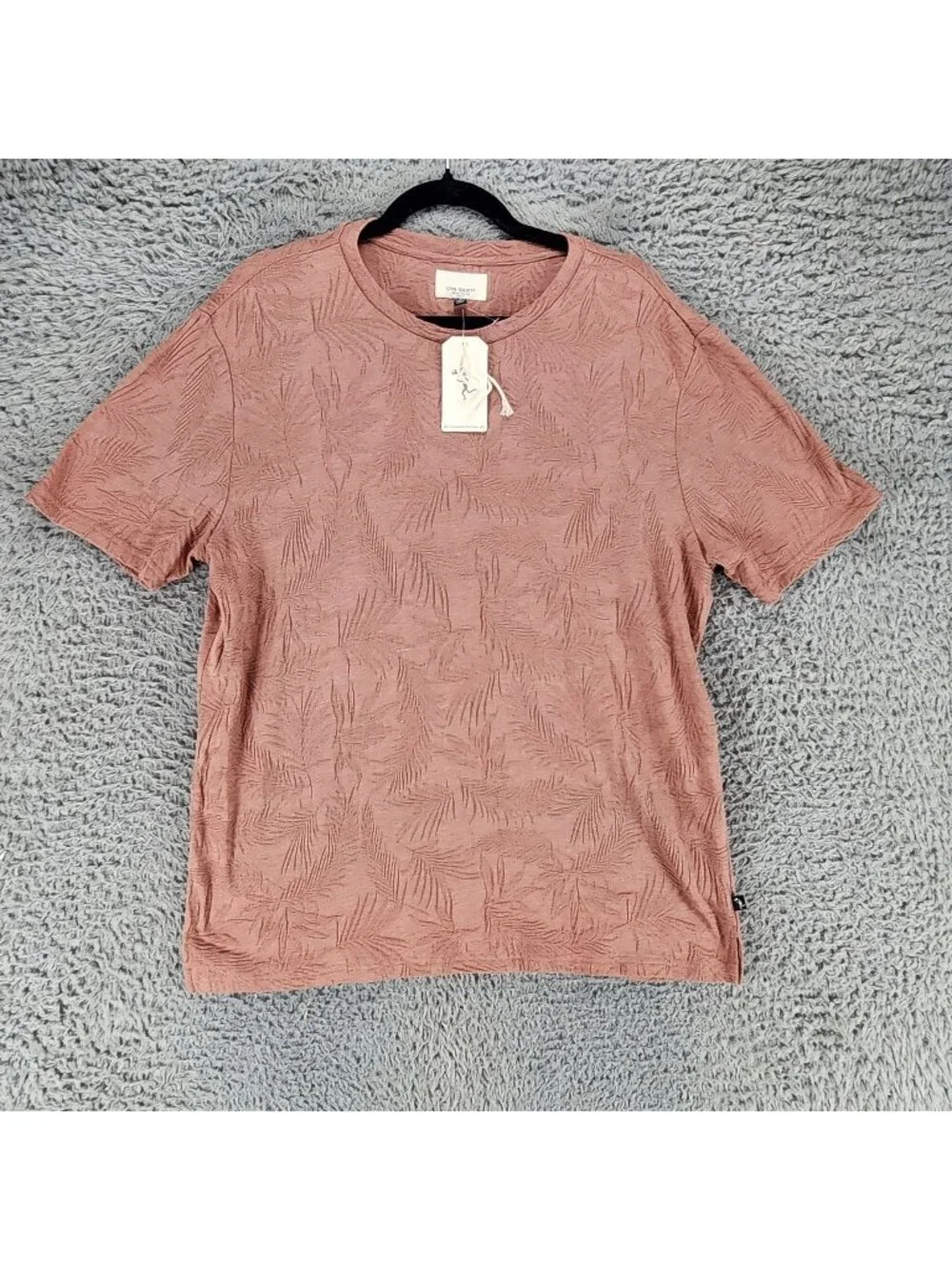 Civil Society Shirt Mens Medium Mauve Pink Sebastian Short Sleeve Tee *NWT* - Picture 1 of 11